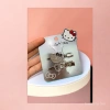 2 Silver packaging card pearl grab clip hair clip set accessories Application Scenario